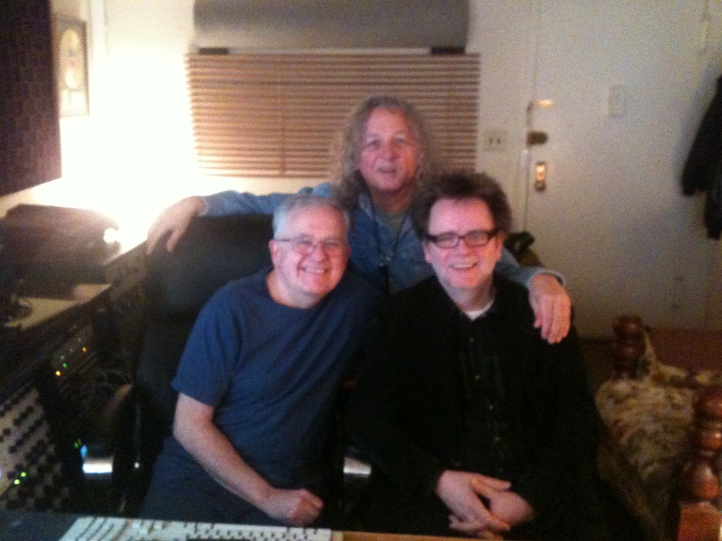 With Samuel St. Thomas and Gene Paul, Les Paul's son